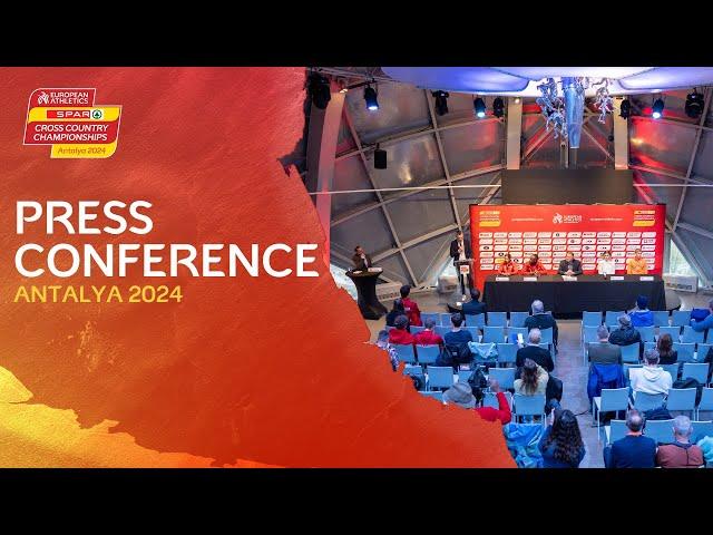 Live Press Conference – Antalya SPAR Cross Country Championships 2024