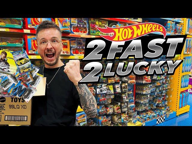 Let's visit 15 STORES in 16 minutes! Hot Wheels Hunting UK