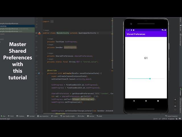 How to use shared preferences practically in android project. #appdevelopment  #android  #apps