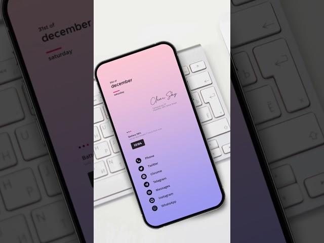 Niagara Launcher | Android Homescreen Setup No.448