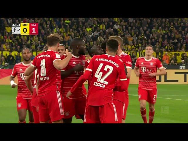 LEON GORETZKA FROM OUTSIDE THE BOX TO MAKE IT 1-0 IN DER KLASSIKER  | ESPN FC