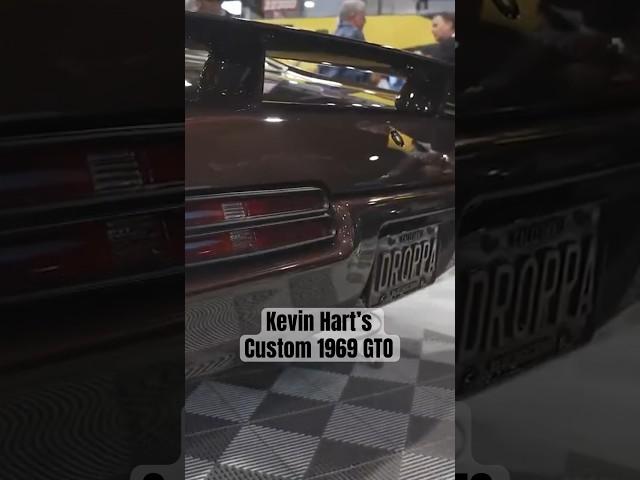 Check out that interior on this 1969 custom Pontiac GTO #sema #restomods #gto