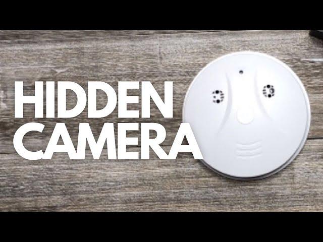 Hidden Camera Smoke Detector | WiFi Spy Camera HD 1080P