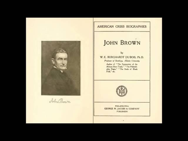 John Brown, by W. E. B. Du Bois: Chapter 1, "Africa and America"