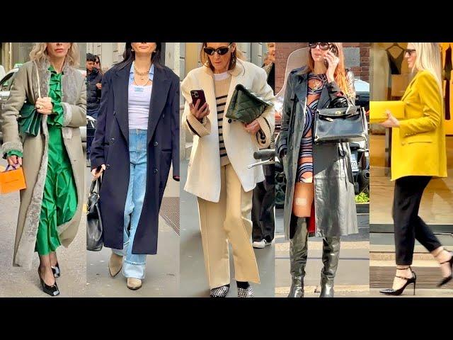 MARCH 2025 ️️MILAN STREET FASHION ITALIAN SPRING STREET STYLE & SHOPPING WALK #vanityfair