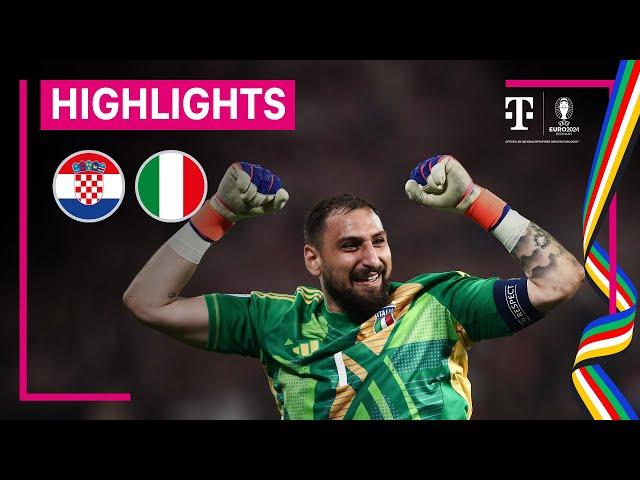 Kroatien - Italien, Highlights | UEFA EURO 2024, Gruppenphase | MAGENTA TV