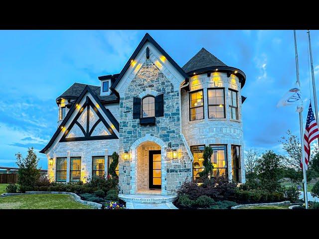 ELEGANT LUXURY CASTLE HOUSE TOUR NEAR DALLAS TEXAS!