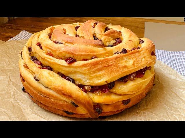 Raisins & Cranberry Bread Recipe | Soft & Fluffy Tea Time Bread Recipe | Bread Recipes