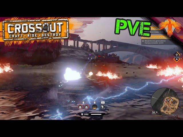 Crossout PvE Multiplayer Gameplay 2022 - PvE Battles 164 - No Commentary