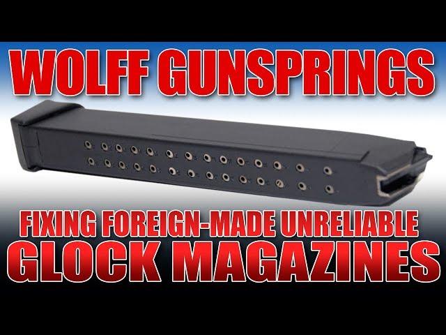 Fix your Korean Glock Mags with Wolff Springs