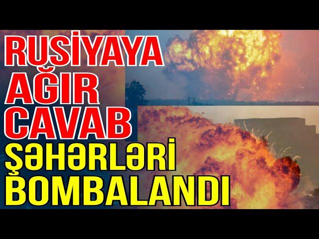 Ukraynanın qisası ağır oldu- Rusiya şəhərləri bombardman edildi - Gündəm Masada - Media Turk TV