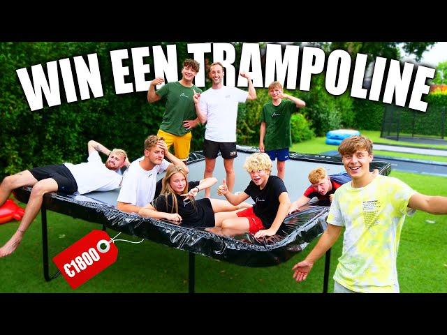 WIE HET LANGST OP DE TRAMPOLINE BLIJFT WINT! *€1800*