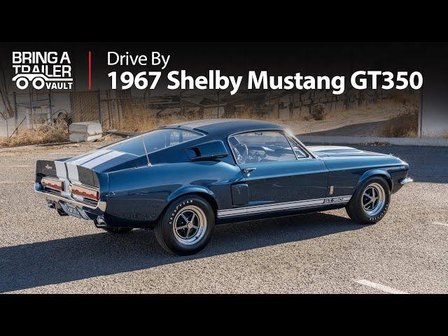 Supercharged 1967 Shelby Mustang GT350 Drive By | Bring a Trailer