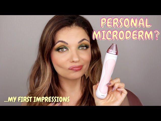 PMD MICRODERMABRASION | Does it Work? Is it Safe? Trying Personal Microderm on Camera