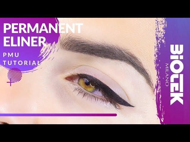 EYELINER TATTOO | Eyeliner Permanent Makeup Biotek Tutorial