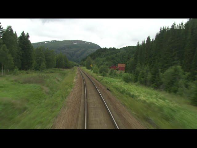 [9:56 Hours] Train Journey to the Norwegian Arctic Circle, SUMMER [1080HD] SlowTV