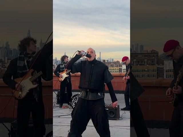 new song live from Brooklyn rooftop