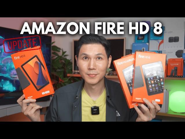 NEW Amazon FIRE HD 8 (2024) vs FIRE HD 8 (2022) - Review