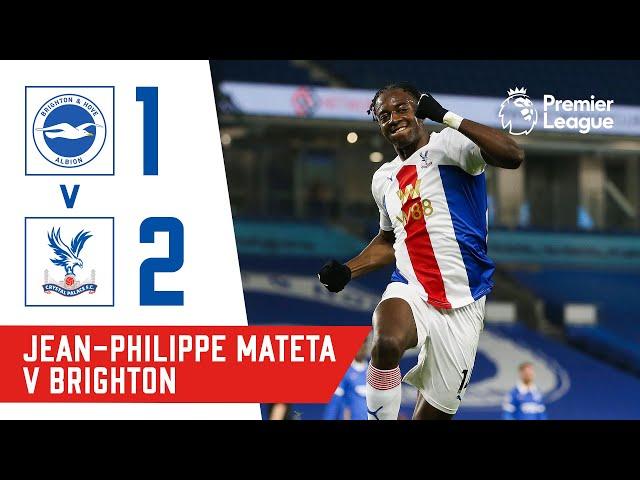 Jean-Philippe Mateta's First goal for Crystal Palace