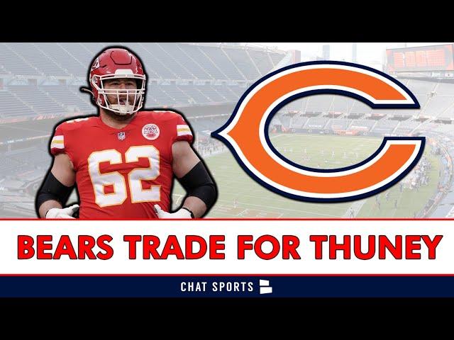  BREAKING: Bears Trade For Joe Thuney In Deal With Chiefs | Chicago Bears News & INSTANT Reaction