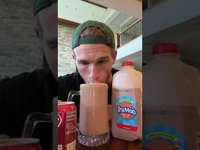 TikTok comments be wild  #chuggernaut #tiktok #milk #chocolatemilk #drpepper #chug