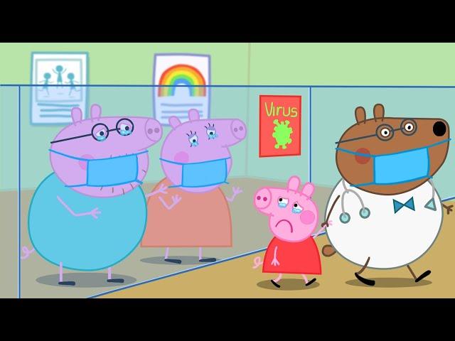 Baby Peppa is Not Infected By Virus | Peppa Pig Funny Animation