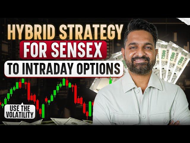 Hybrid Strategy For Sensex Intraday | Sensex Strategy | Intraday Strategy | Theta Gainers