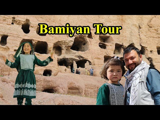 Bamiyan Tour with Twin Family for The First Time | Cave Transformation | Donations | Subtitles | YFS