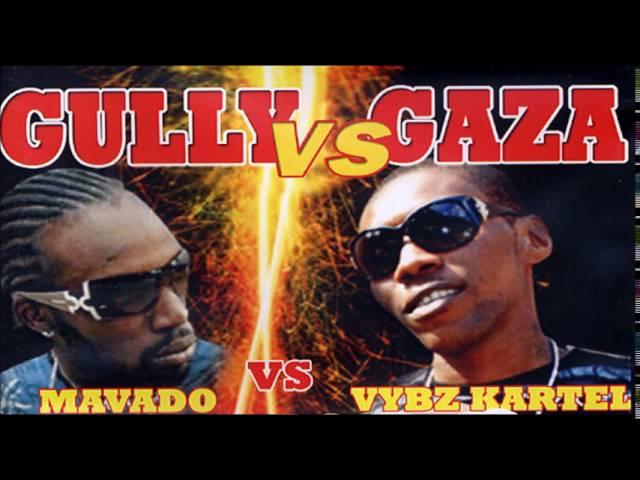 Mavado vs Vybz Kartel  (Gully Vs Gaza) Throwback Mix By Djeasy