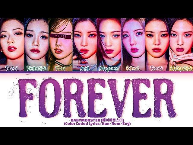 [KARAOKE]BABYMONSTER "FOREVER" (8 Members) Lyrics|You As A Member