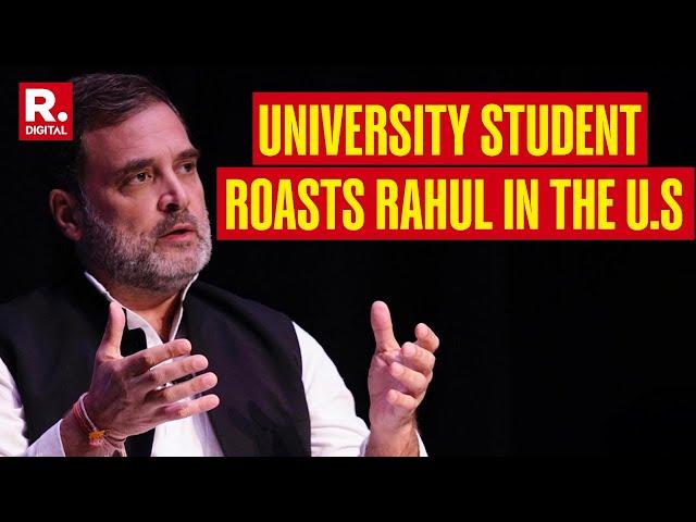 Rahul Gandhi Stumbles & Fumbles As Student Asks What ‘A’ In INDIA Stands For