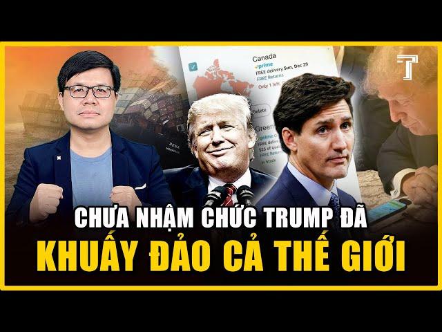 VÌ SAO ÔNG TRUMP GÂY SỐC KHI MUỐN SÁP NHẬP CANADA, ĐÒI KÊNH PANAMA, MUA ĐỨT GREENLAND?