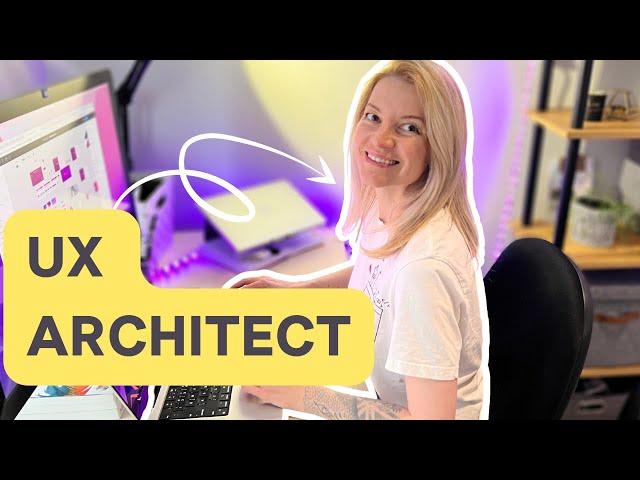 What does a UX architect do? Difference between UX designer, UX developer, UX architect. Vlog.