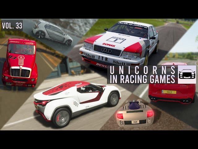 Unicorns in Racing Games (Rare Cars) (Volume 33)