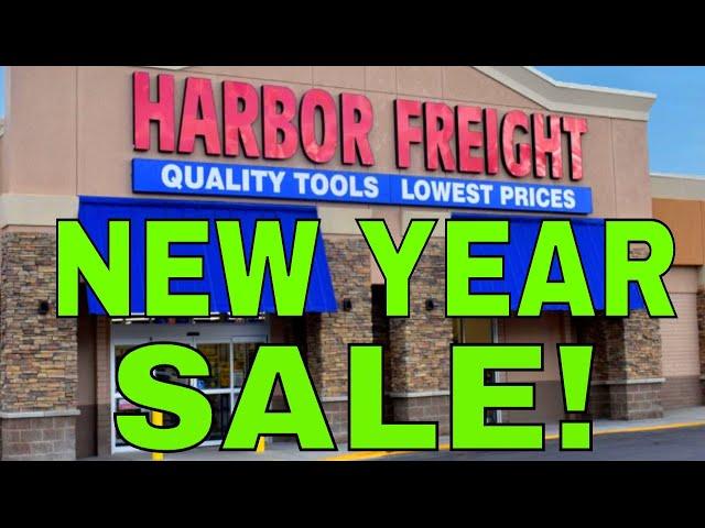 Harbor Freight's  New Year Sale Will Save You BIG Money