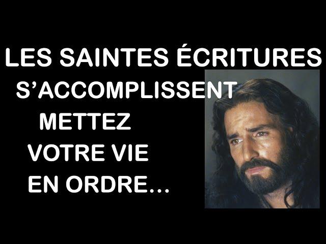 Les saintes écritures s'accomplissent, mettez votre vie en ordre - Glynda Lomax le 8 Nov 2024.