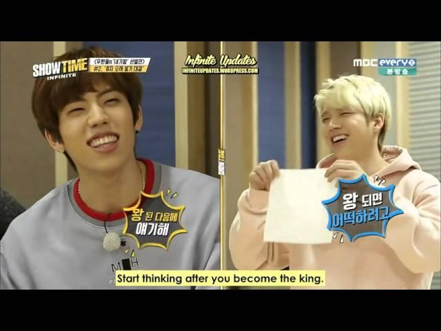 [ENG-SUB] 160114 MBC INFINITE Showtime Ep. 6 (FULL) (720p)