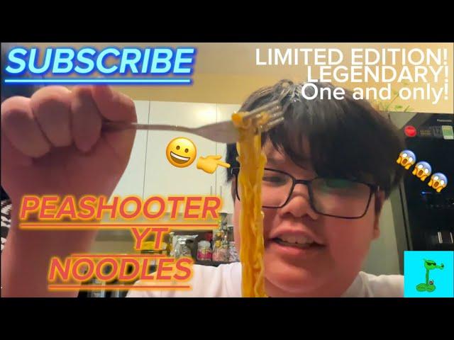 Peashooter yt noodles! (Plus sub war)