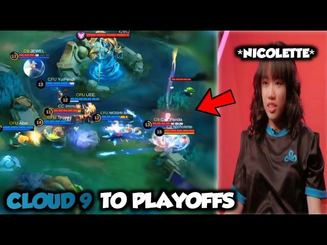 NO WAY! CLOUD 9 MADE IT TO PLAYOFFS - THE GIRLS DID IT!!. . .