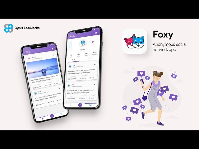 Anonymous Social Media  Complete App | Laravel PHP Backend | Social Networking Anonymously | Foxy