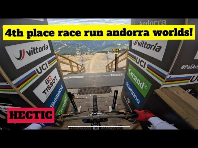 2024 ANDORRA WORLDS RACE RUN, HECTIC!!