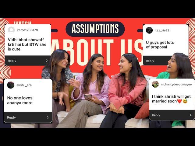 ASSUMPTIONS ABOUT US!!!  Part 2 | THE SHUKLA SISTERS