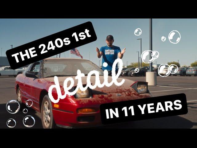 This “Barn Find” 240SX just got its first full detail in 11 years...just in time to sell?!