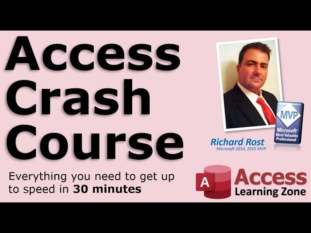 Microsoft Access Beginner Crash Course - 35 minute tutorial