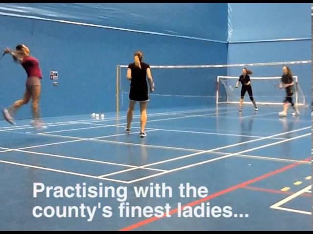 Male-to-Female Transwoman Badminton Queen
