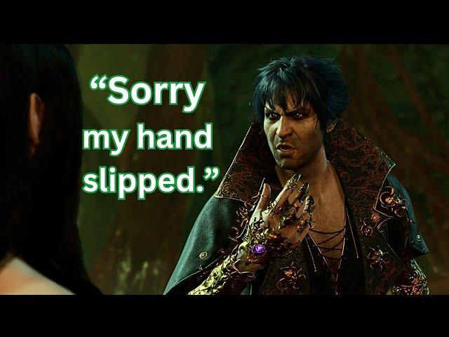 Enver Gortash disapproves | Funny rare dialogue #baldursgate3 #durge