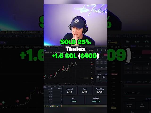 I made $3000 in 10 Minutes using BullX! #trading #crypto #solana