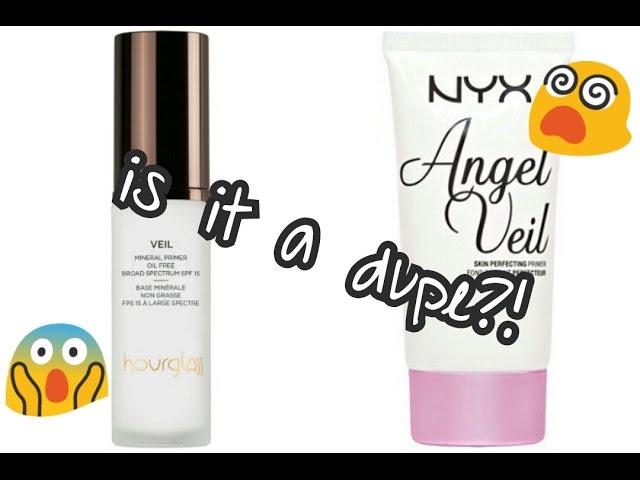 Is It a Dupe? Hourglass Veil Mineral Primer VS. NYX Angel Veil Primer | FIRST IMPRESSIONS / DEMO