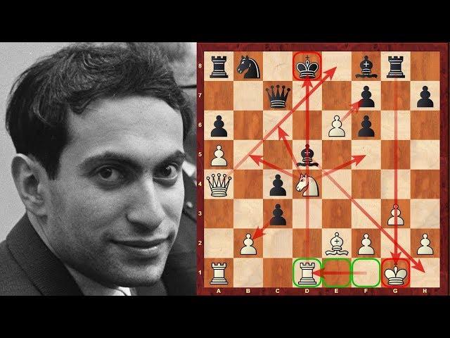 Amazing Chess Game : Mikhail Tal vs Vassily Smyslov - Brilliancy Prize Game - Caro Kann Defence