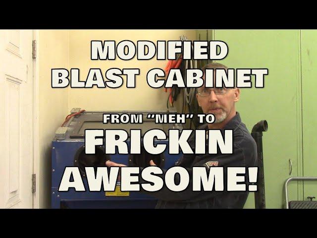 This Sand Blasting Cabinet CAN be Awesome!
